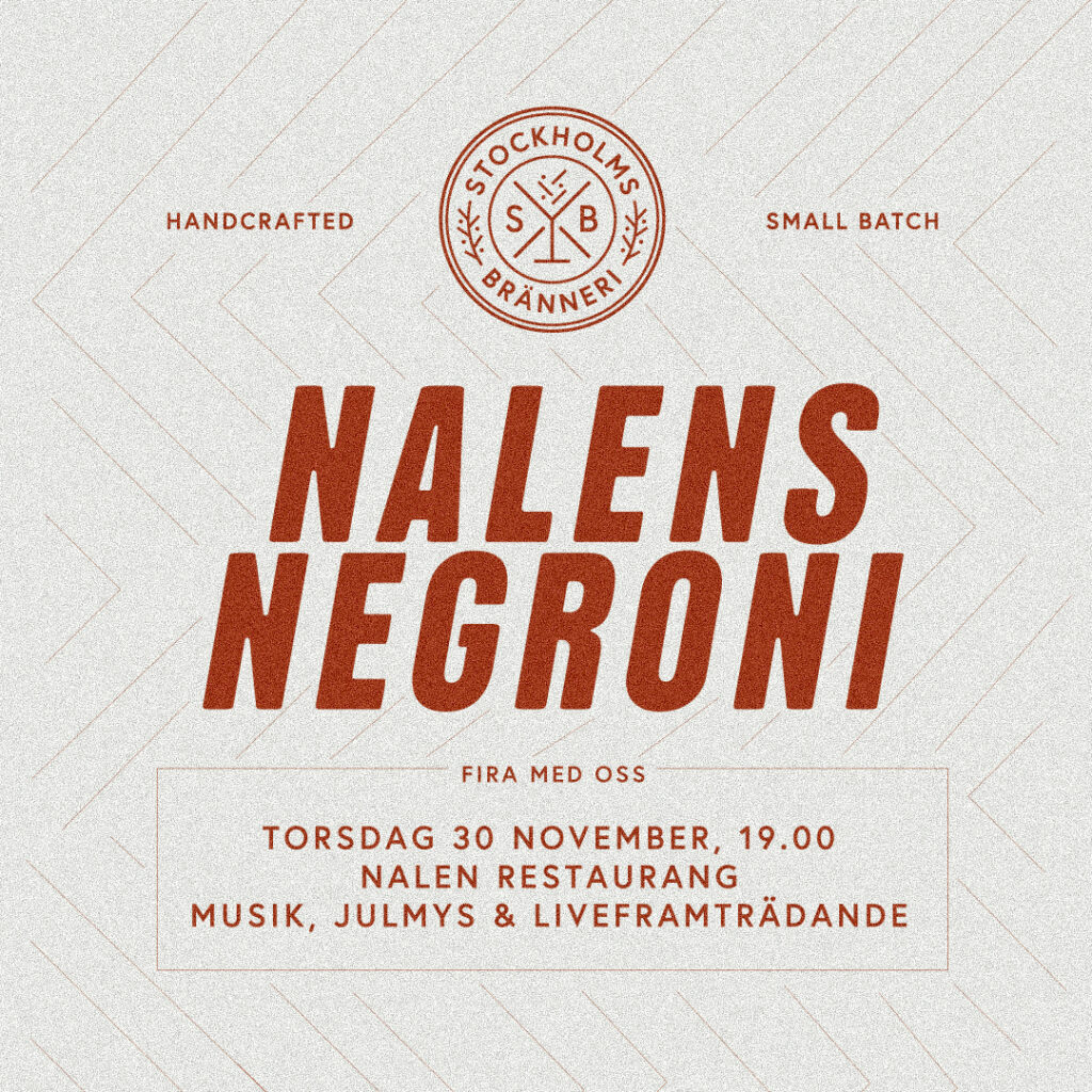 Nalens Negroni premiär 30 november